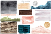 Abstract Watercolor Landscape Prints, an Illustration by Slastick (Thumbnail 7 of 14)