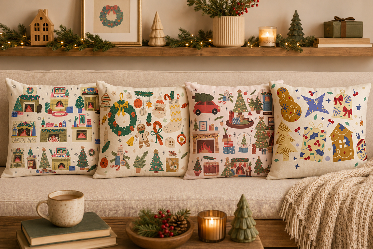 Christmas Decor Clipart, a Seasonal Illustration by Anna Studio (Photo 4 of 13)