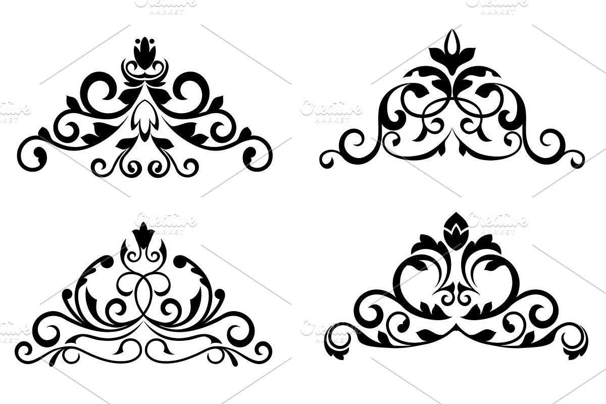 Flower patterns, a Background Graphic by Vector Tradition (Photo 2 of 3)