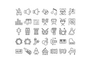 70 Music Icons, an Icon by Mallinka (Thumbnail 2 of 5)