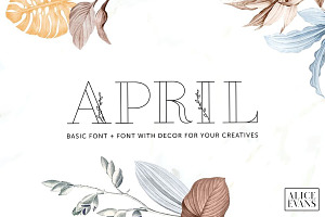 April Font