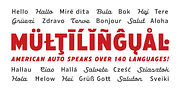 American Auto, a Sans Serif Font by Miller Type Foundry (Thumbnail 12 of 20)