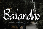 Bailandho, a Handwritten Font by HaKi Studio (Thumbnail 1 of 6)
