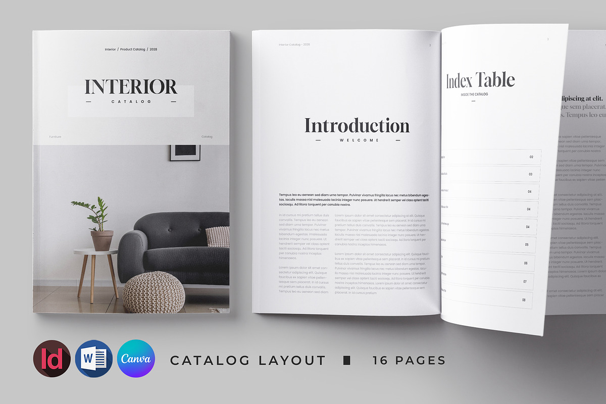 Catalog Template | Canva & Word, a Brochure Template by HiveArts (Photo 1 of 9)