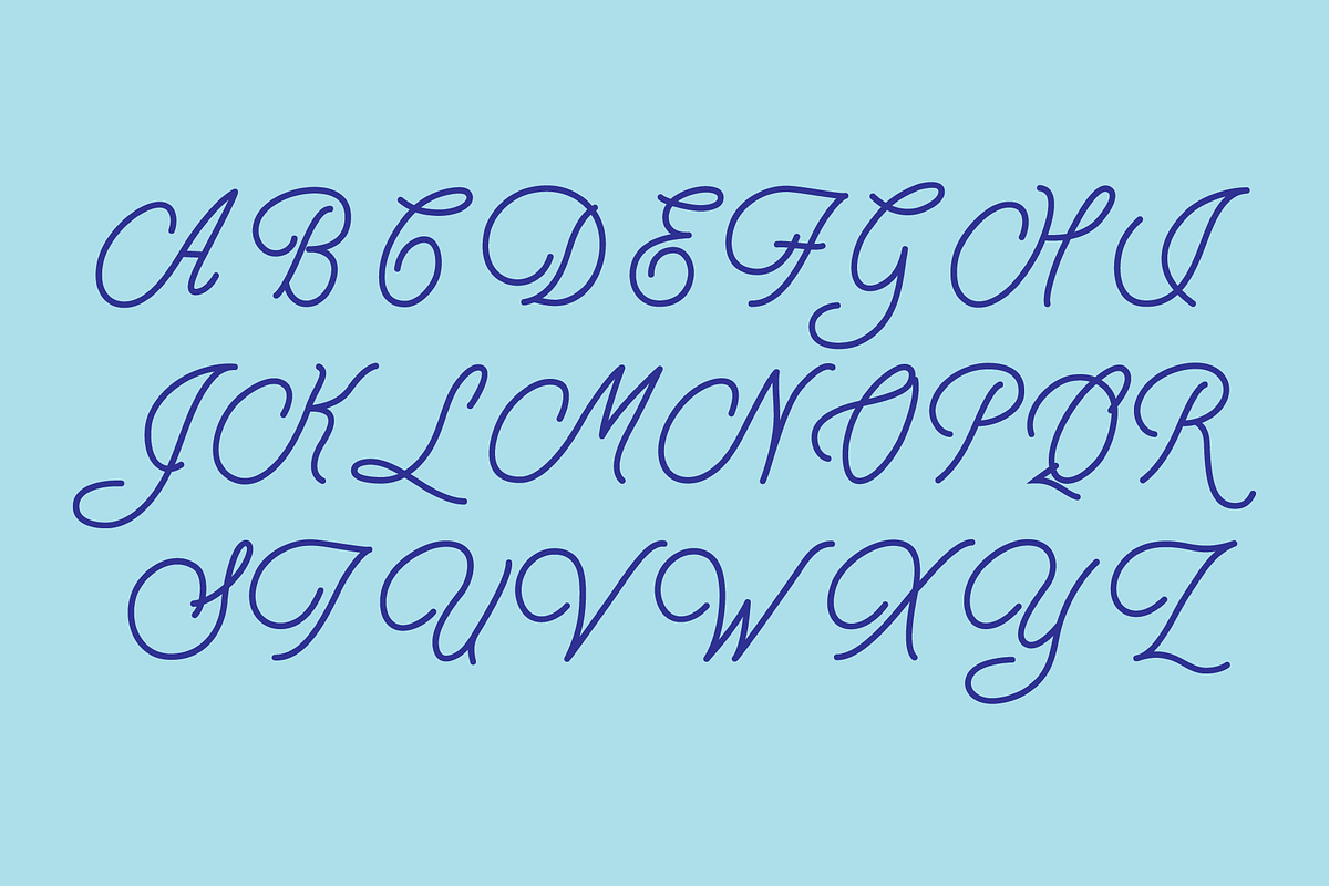 Flair Hand - Hand Lettered Font, a Script Font by GG Design