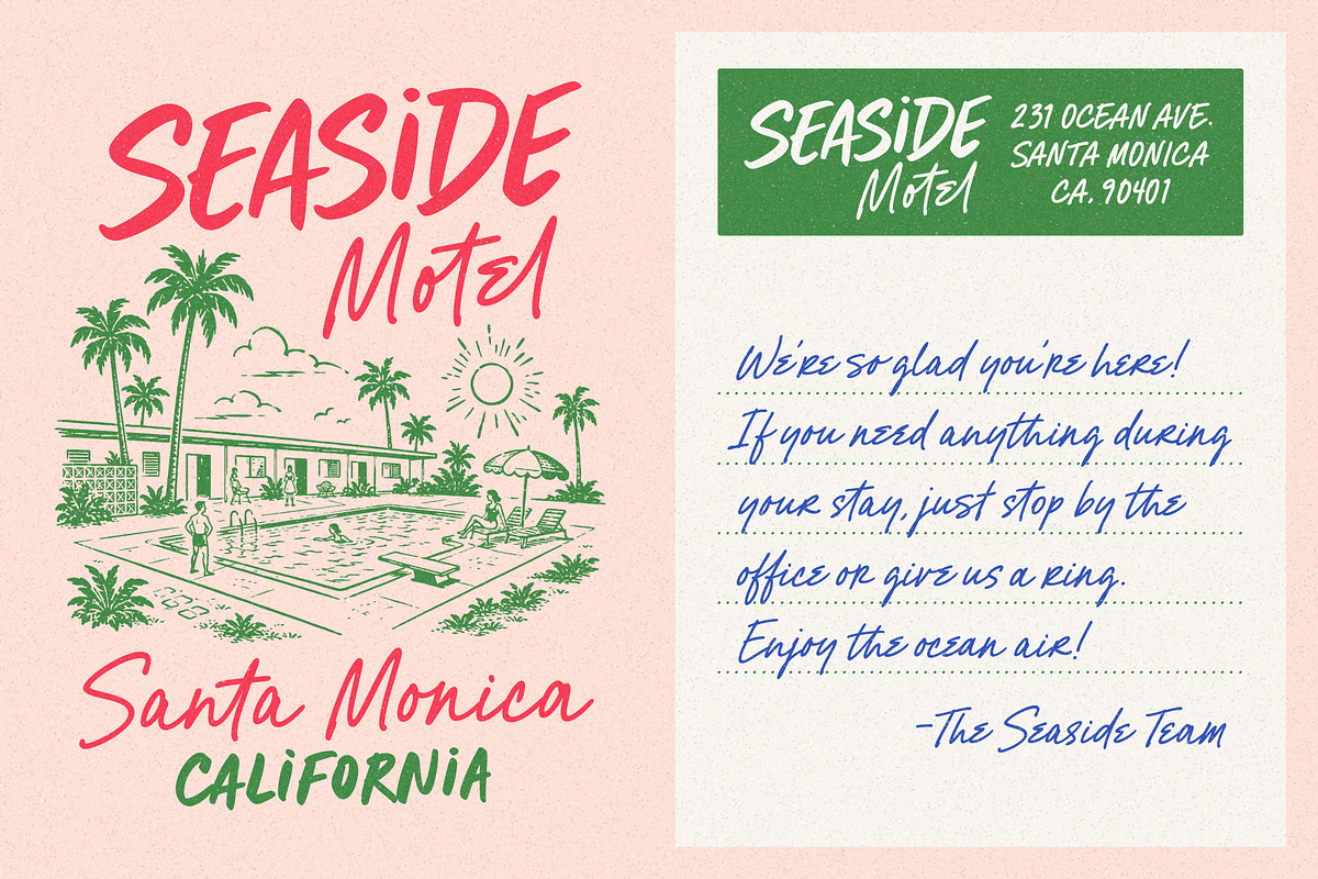 SECOND NATURE Font Collection, a Handwritten Font by DISTRICT 62 STUDIO (Photo 11 of 17)