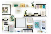 Frame Mockup Bundle - Calico, a Household Mockup by Saguaro Digital (Thumbnail 8 of 15)