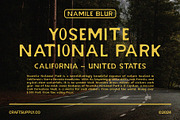 Namile Blur, a Sans Serif Font by Craft Supply Co. (Thumbnail 7 of 8)