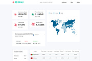 Coronavirus Statistics Dashboard, a HTML Template by HasThemes (Thumbnail 3 of 3)