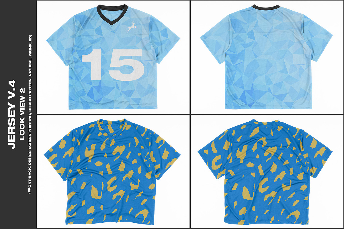 Jersey V.4 - Mockup, a Shirt Mockup by DaldSgh (Photo 8 of 17)