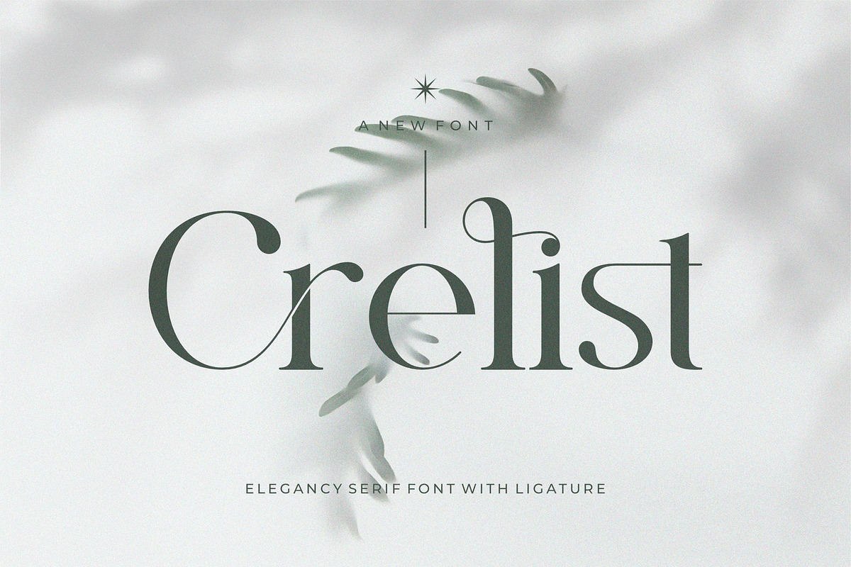 Crelist || Serif Font, a Serif Font by Idea Studio (Photo 1 of 10)
