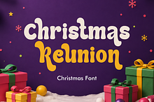 Christmas Font - Christmas Reunion