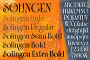 Solingen Font Family, a Serif Font by Mysterylab Designs (Thumbnail 5 of 6)