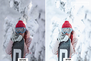 10 COZY WINTER Lightroom Presets