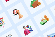 UltaBizz–Ultimate Business 3D icon, an Object 3D Model by Iqonic Design (Thumbnail 5 of 6)