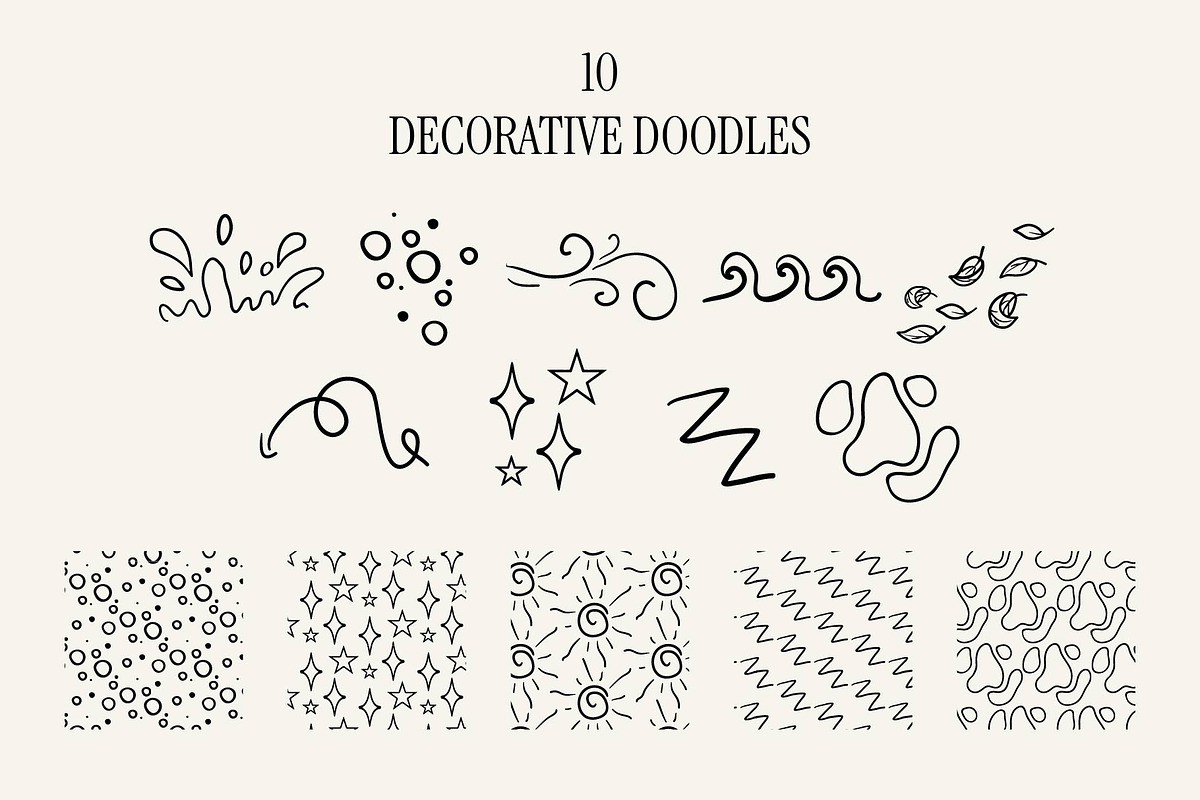 Tropical Doodle - Hand-Drawn Set, a Seasonal Illustration by Invisual Studio (Photo 8 of 13)