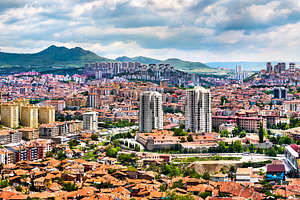 Panorama of ankara the capital of t featuring ankara, turkey, and panorama, an Architecture Photo by Leonid Andronov