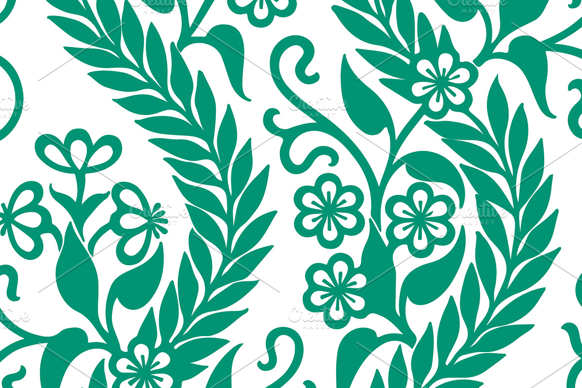 1,440 Floral Patterns in 60 Colors, a Pattern Graphic by Paper Element (Photo 10 of 26)