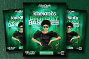 Emerald DJ Birthday Bash Template, a Social Media Template by AfterDark Studio (Thumbnail 1 of 3)