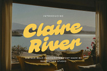 Claire River Vintage Bold Handwritte