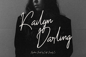CS Kailyn - Signature Script Font