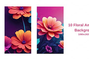 Gradient Floral Background, a Background Graphic by sibel dayı (Thumbnail 22 of 24)