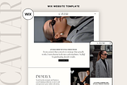 CAVIAR | Wix Website Template, a Wix Template by Fourteen Creative Co. (Thumbnail 1 of 8)