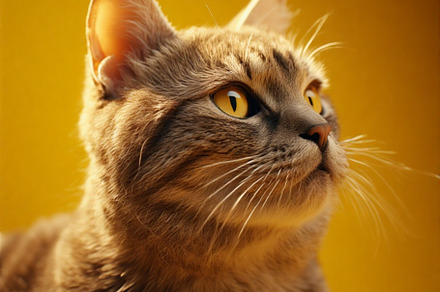 Cute funny Cat stock image, a Photo by ComfortQ