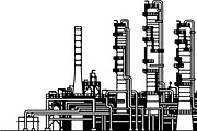 Industrial Factory Silhouette Bundle, an Illustration by Designs_River (Thumbnail 30 of 45)