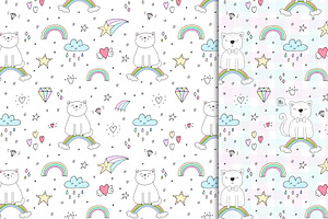 Funny Cats Patterns For Children!