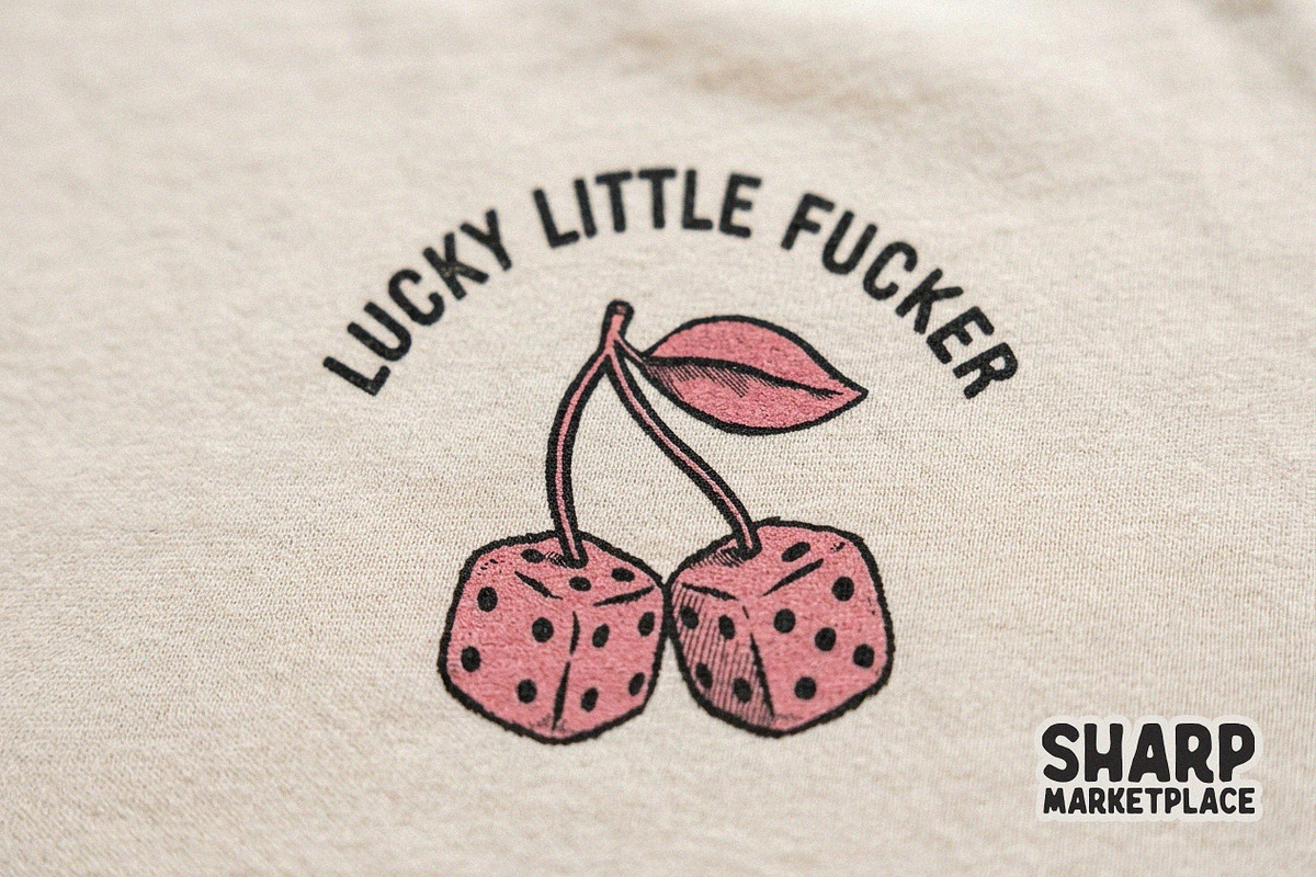 Lucky Little Fucker Dice Cherries, an Object Graphic by SharpMarketplace (Photo 5 of 5)