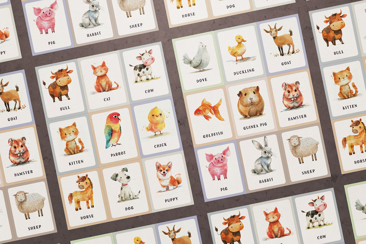Almost Free Animals Montessori Cards, a School & Education Photo by Pix Cafe (Photo 3 of 11)