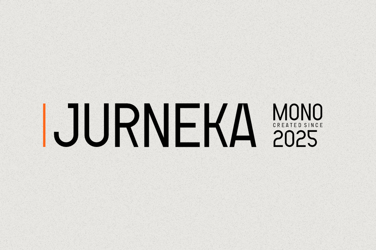 Jurneka Mono - Modern Sans Font, a Sans Serif Font by QR Design Studio (Photo 2 of 6)