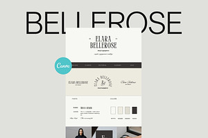 Photographer Canva Logo Template