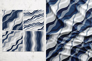 Wavy seamless patterns, a Pattern Graphic by pineart (Thumbnail 2 of 6)