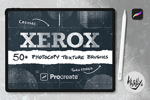 XEROX Brushes for Procreate
