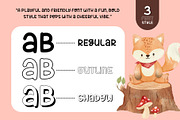 Fox Willow : 3 Font Styles, a Handwritten Font by Fox7 By Rattana (Thumbnail 2 of 12)