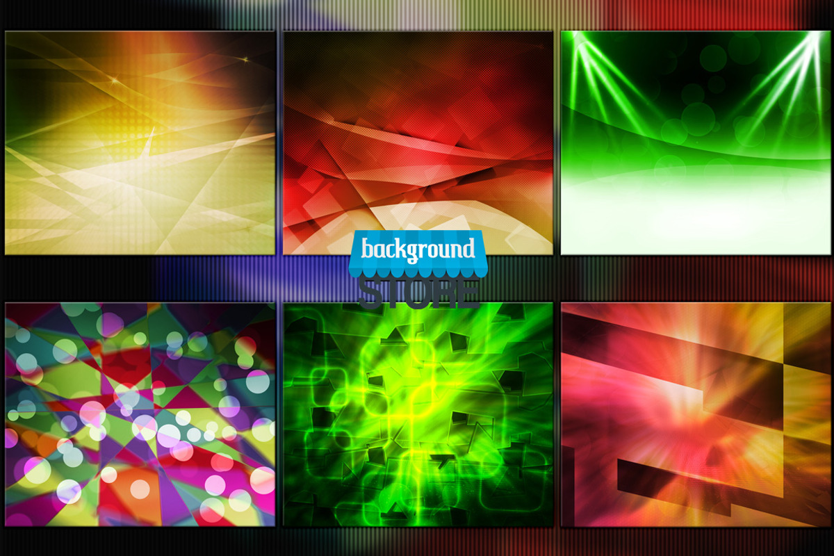 Abstract Backgrounds Bundle preview 2