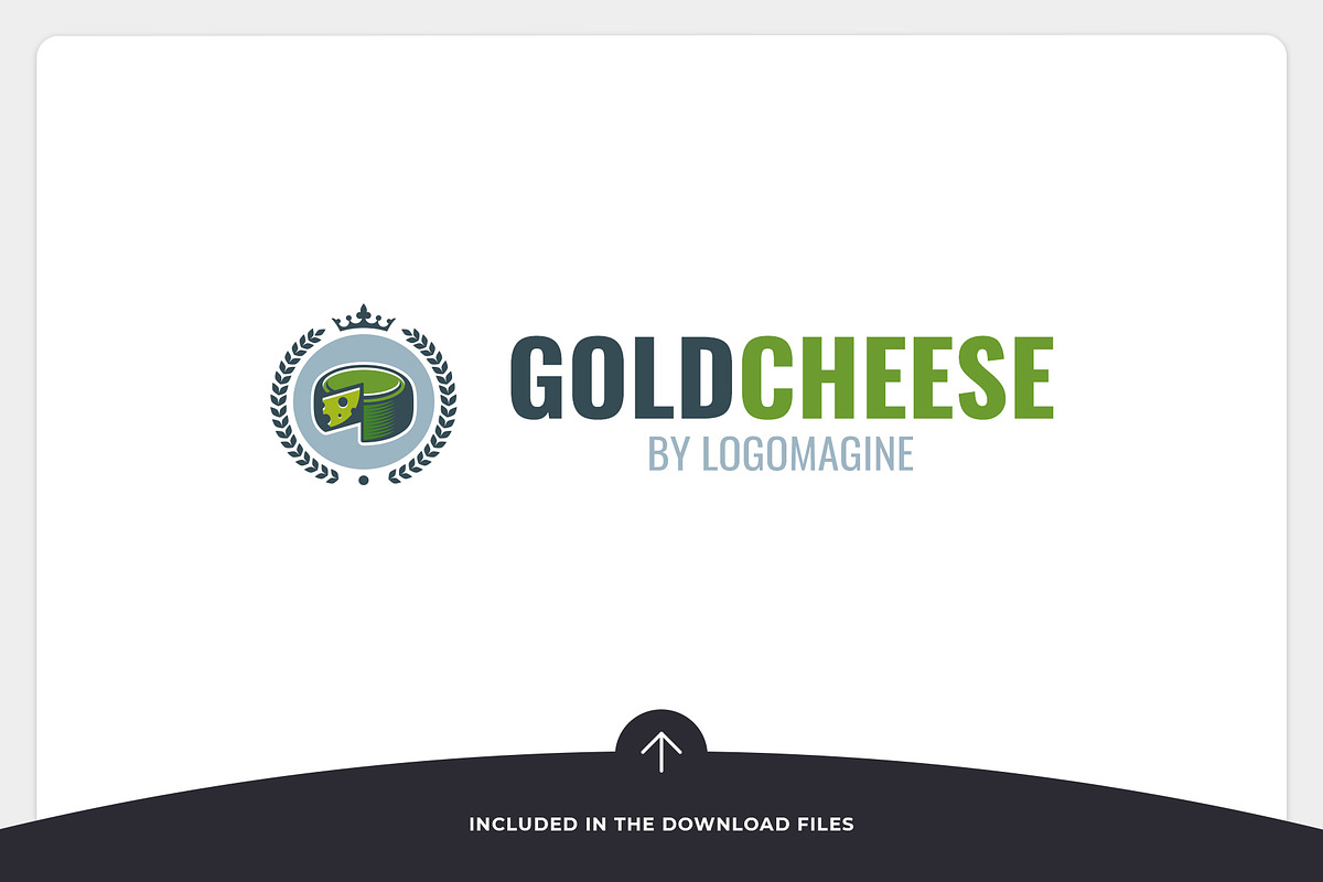Gold Cheese Logo Template, a Branding & Logo Template by LOGOMAGINE (Photo 13 of 16)