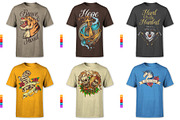 100 T-Shirt and Merchandise Graphics, an Animal Illustration by TSV Art Collective (Thumbnail 18 of 23)