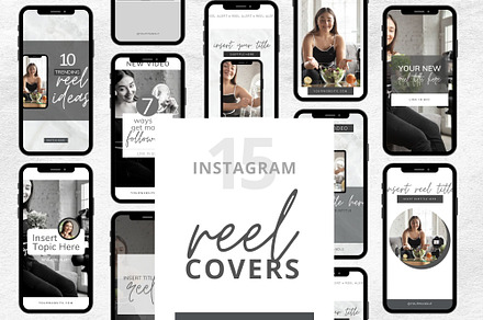 Instagram Reels Cover Templates