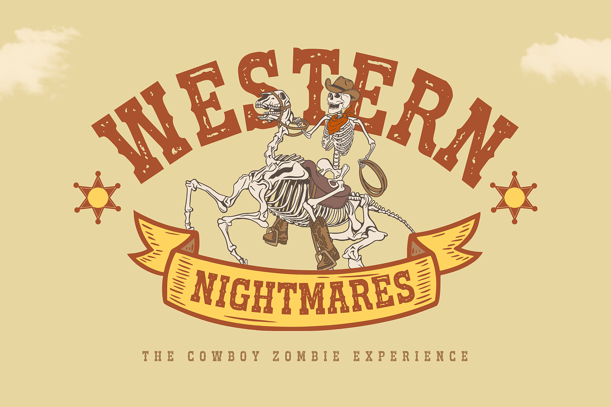 Cowboy Outlaw - Western Font, a Serif Font by Sronstudio (Photo 5 of 15)