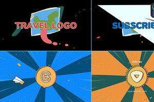 Travel Logo Opener for FCPX, a Templates & Theme by 2dfx