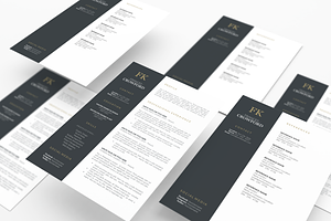 Stylish Resume Design Template