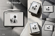 iPad Mockup, an iPad Mockup by Aquarianz Studio (Thumbnail 1 of 6)