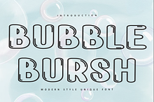 Bubble Bursh