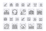Multimedia Icon Set, a Duotone Icon by Brickclay (Thumbnail 9 of 9)