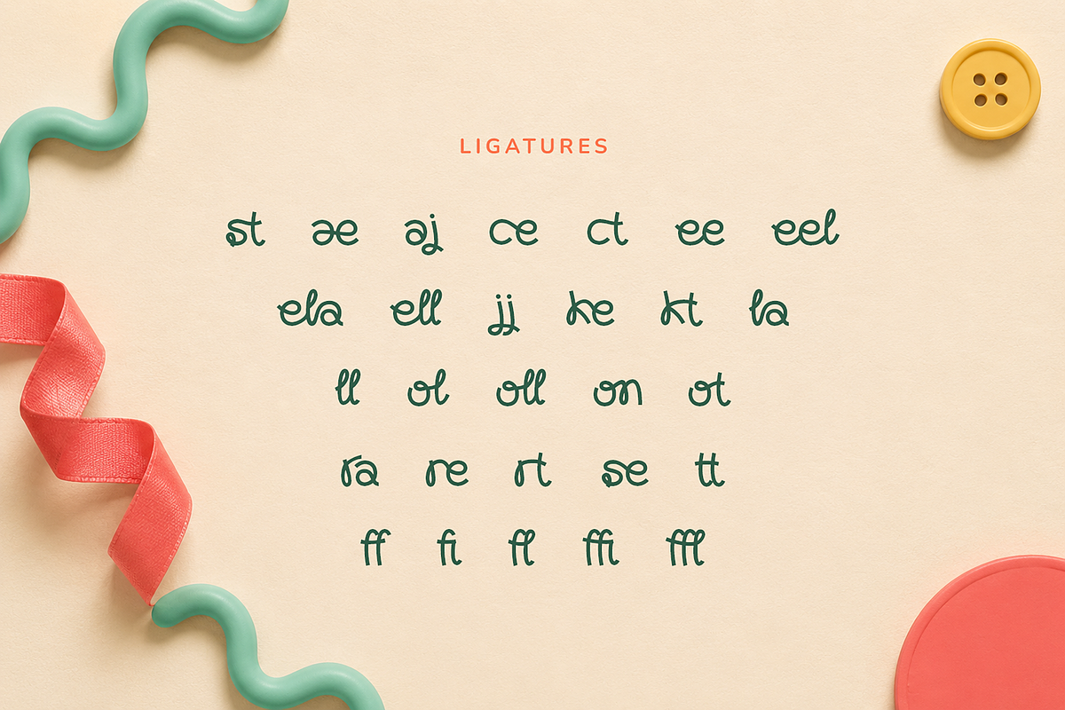 Monkeela | Playful Loop Display Font, a Sans Serif Font by Maenjari Std (Photo 3 of 10)