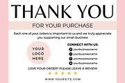 Business Thank You Card Canva 6, a Card Template by bonadigitals (Thumbnail 2 of 3)