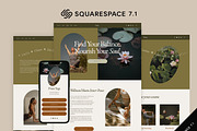 Squarespace Website Template Boho, a Squarespace Template by MartaLebre (Thumbnail 2 of 11)